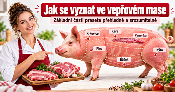 🥩🔥 Jak se vyznat ve vepřovém mase: průvodce výběrem pro guláš, gril i pečení