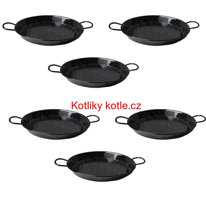 Paella Tapas catering 24 cm - 6 ks pánví