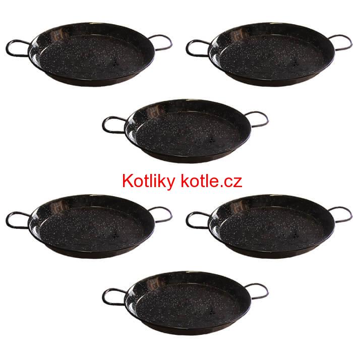 Paella Tapas catering 24 cm - 6 ks pánví