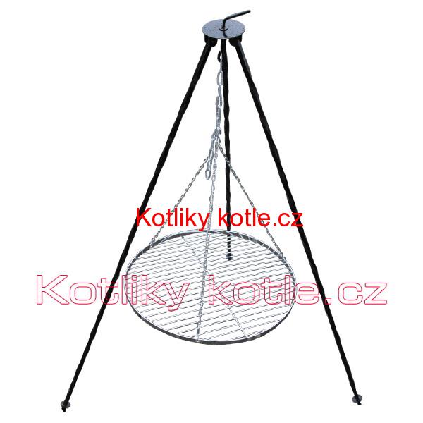 Grilovací rošt s řetízkem