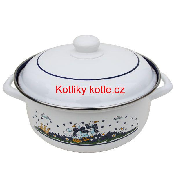 Smaltovaný kastról 20 cm