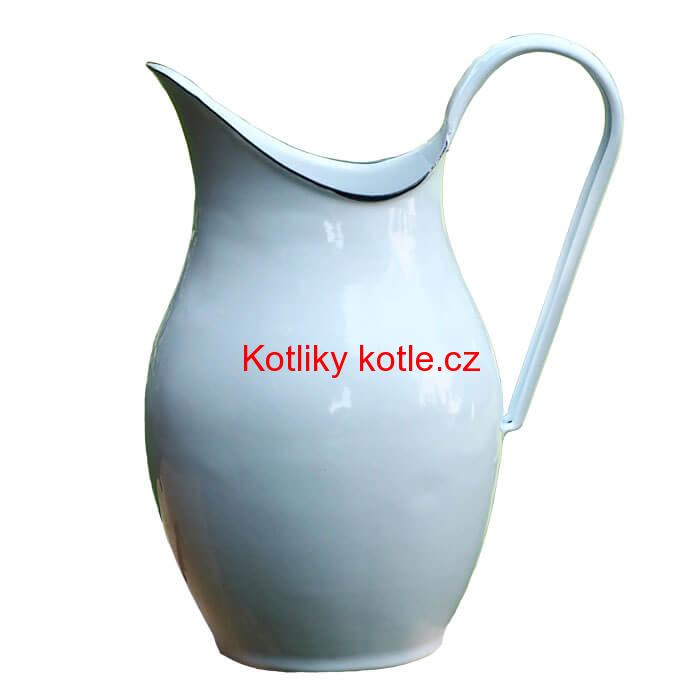 Smaltovaná konvice na vodu 2 L BÍLÁ