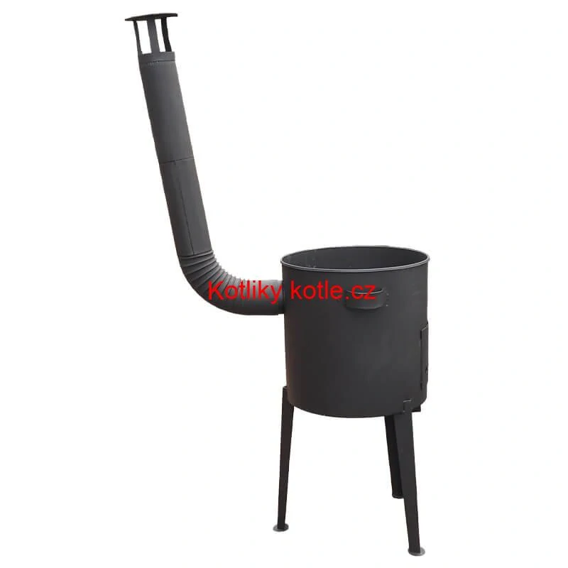 Vysoká kotlina 42 cm (2,0 mm) HODO + žáruvzdorná barva PLUS 600