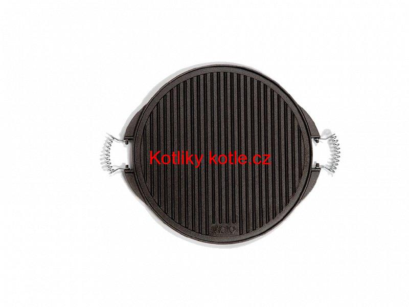 Grilovací litinová deska 43 cm