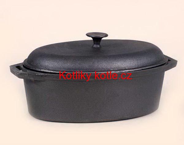 Litinový pekáč - ovál 36 cm