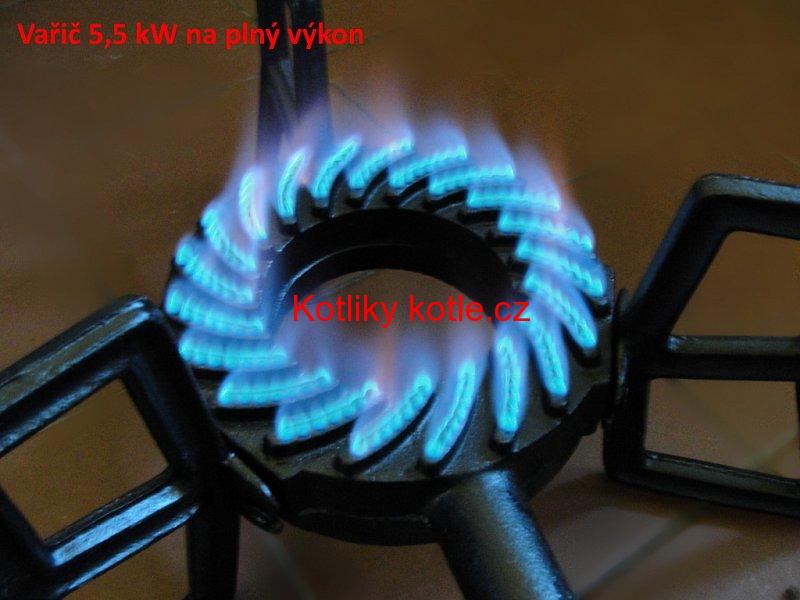 Litinový plynový vařič (hořák) 7 kW KEMPER