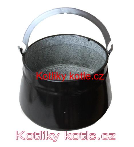 Smaltovaný kotlík na ryby 6 L