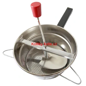 Pasírovač ORIGINAL z nerezavějící oceli – 3 výměnná síta