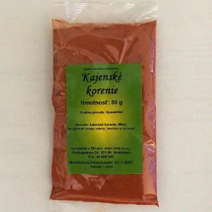 Kajenský pepř 50 g