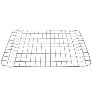 Nerezový rošt na pekáč na grilování a pečení 33 x 22 cm