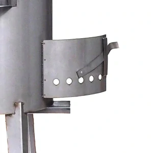 Nerezové dvierka na prikladanie paliva INOX