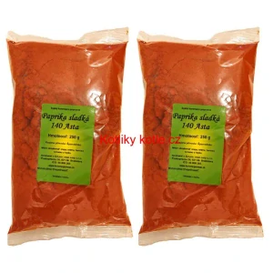 Paprika sladká 140 ASTA 2 x  250 g (500 g)