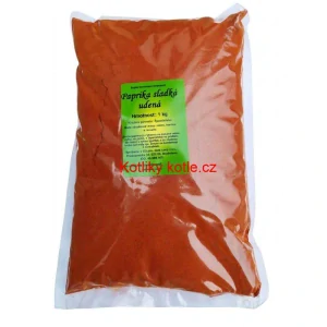 Uzená sladká paprika mletá 1 kg – paprika na guláš, maso a klobásy