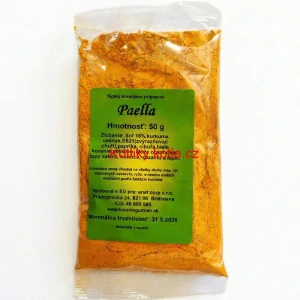 PAELLA pepř 50g - španělská kořenová směs s kurkumou a česnekem - Chuť Rizota a Rýžových Jídel