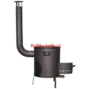 Silnostěnná kotlina 42 cm (2 mm) STRONG + žáruvzdorná barva Plus 600