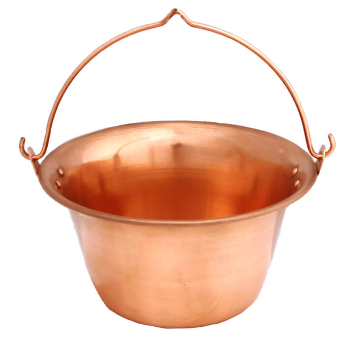 Měděný servírovací kotlík 0,8 L