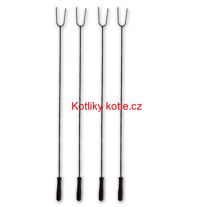 Vidlička na opékání 4 ks