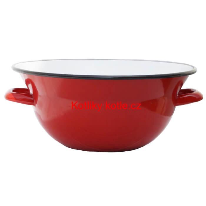 Smaltovaná miska s držáky (Vajling)