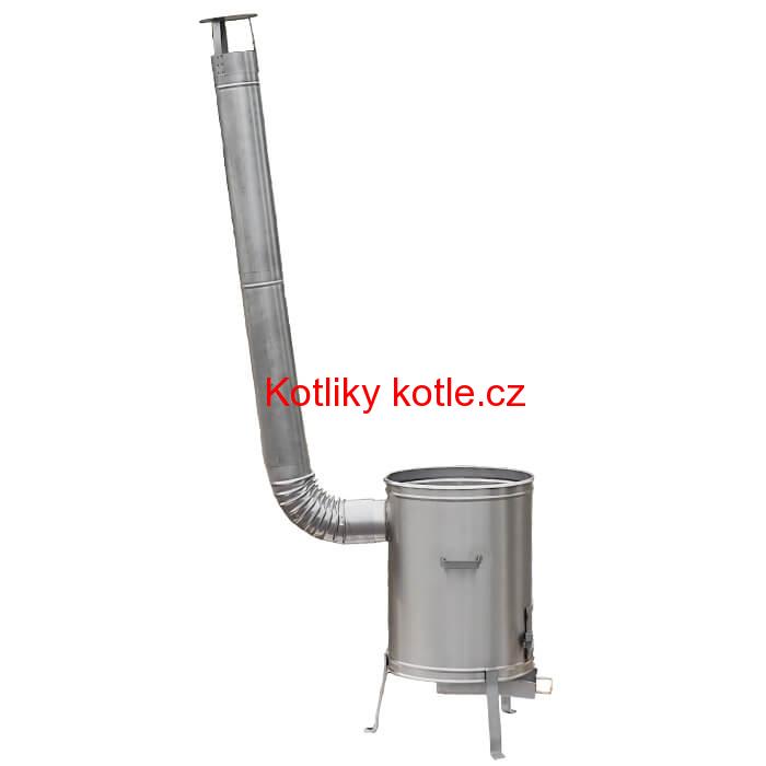 Zabijačková nerezová kotlina 60 cm LUX