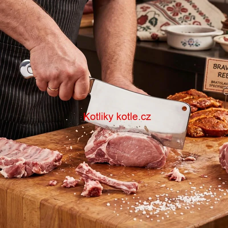 Celonerezový sekáč na maso 42,5 cm