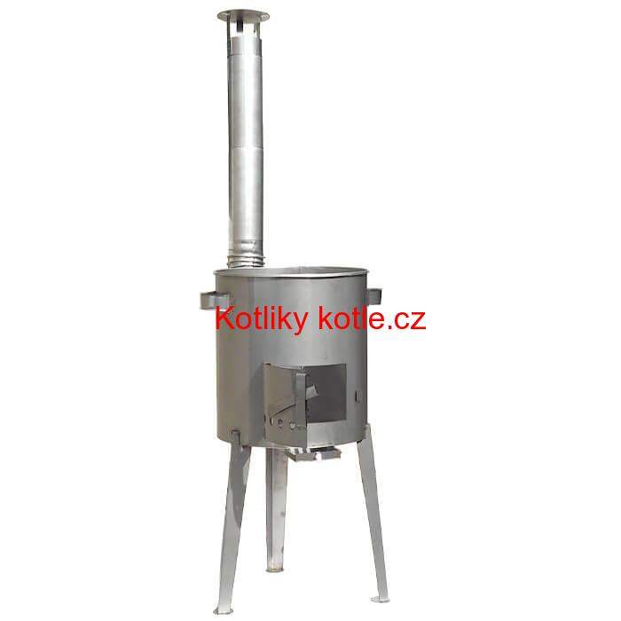 Nerezová kotlina pod kotlíky 45 cm LUXUS