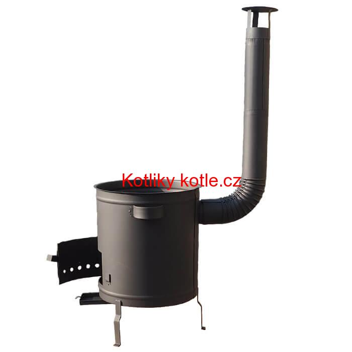 Hrubostěnná kotlina 36 cm (1,5 mm) STRONG + žáruvzdorná barva Plus 600