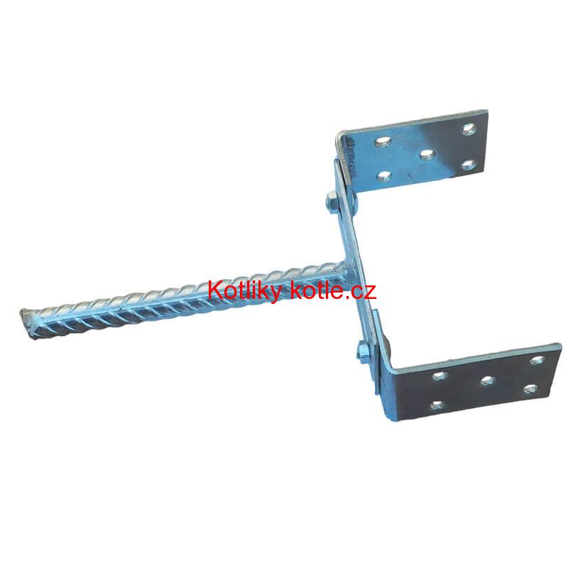 Patka zápustná, kotevní, nastavitelná 0-17 cm