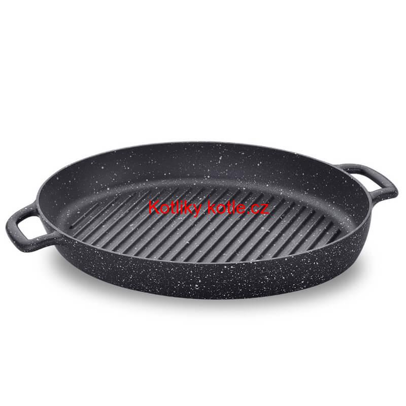Grilovací pánev s oušky 35 x 25 Grill Plus Volkanit