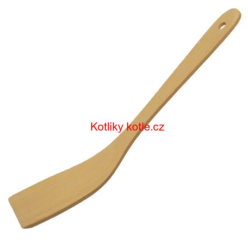 Lopatka ohnutá dřevěná 31 cm