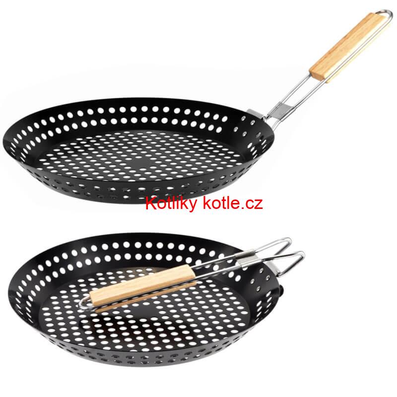 Pánev na kaštany 31 cm