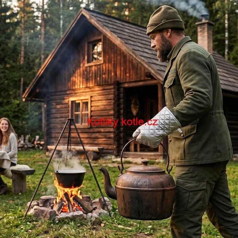 Chňapky stříbrné dlouhé 35 cm — sada 2 ks