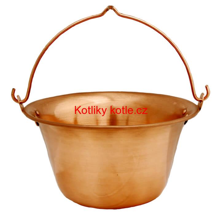 Měděný servírovací kotlík 0,8 L