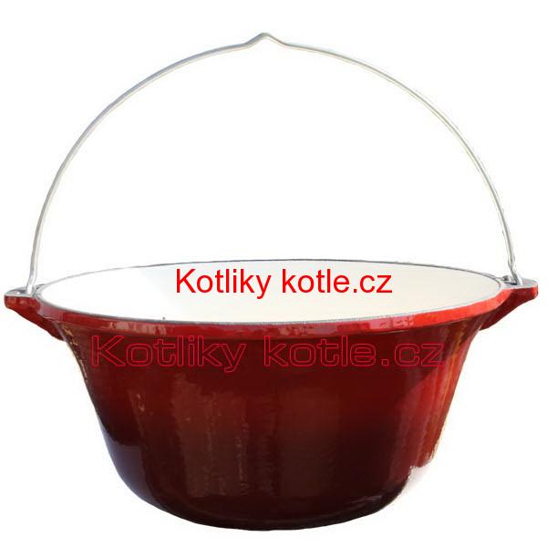 Litinový kotlík 10,8 L - smaltovaný povrch