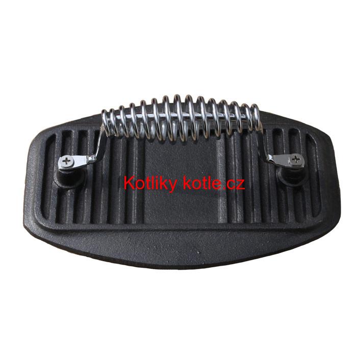 Litinová grilovací pánev