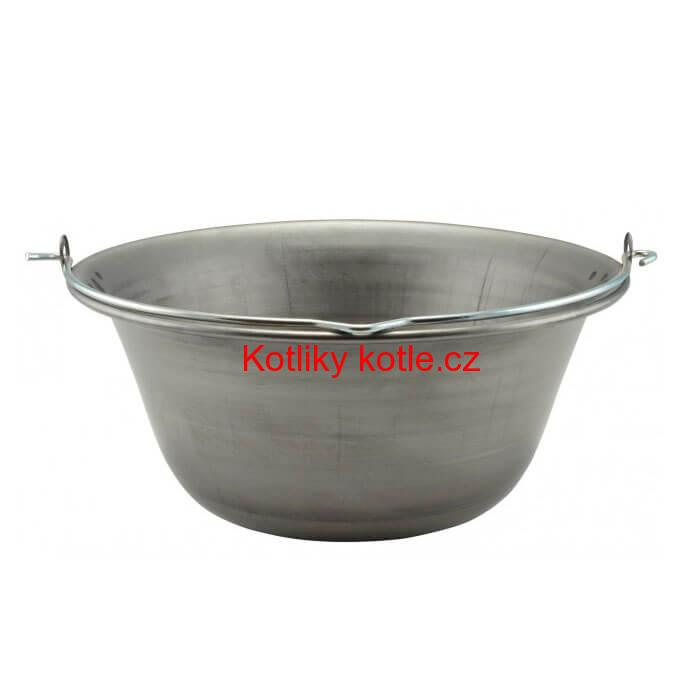 Železný kotlík na guláš 50 L (0,75 mm)