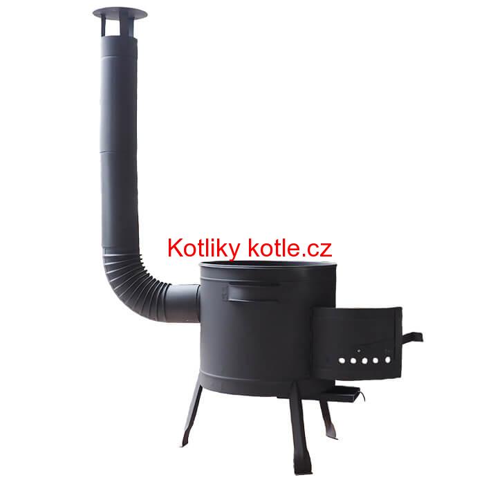 Kotlina pod kotlíky 36 cm + žáruvzdorná barva Plus 600