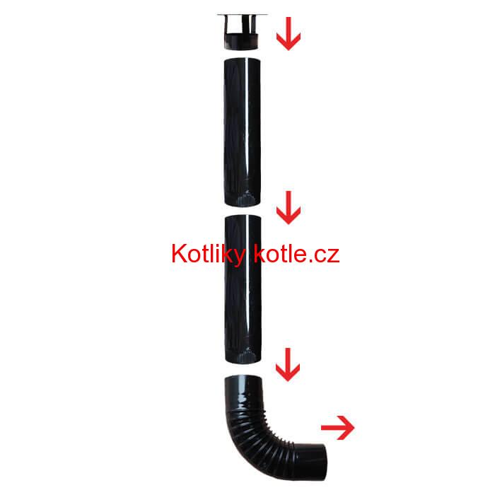 Kouřovod BLACK