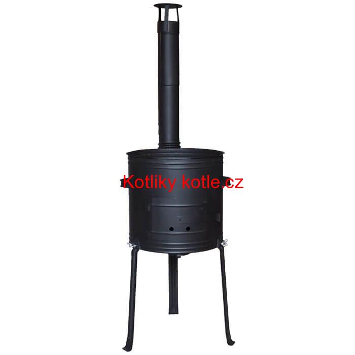 Kotlina 42 cm, vysoká + žáruvzdorná barva Plus 700