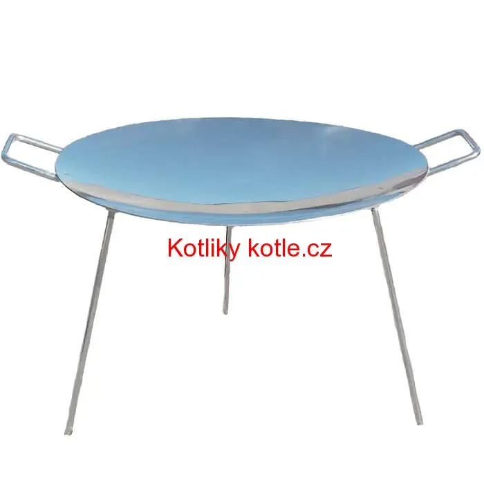 Nerezová pánev s nožičkami 55 cm BBQ