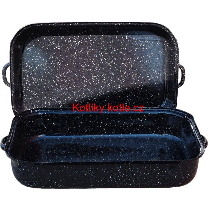 Smaltovaný pekáč 42 x 25 cm DUO