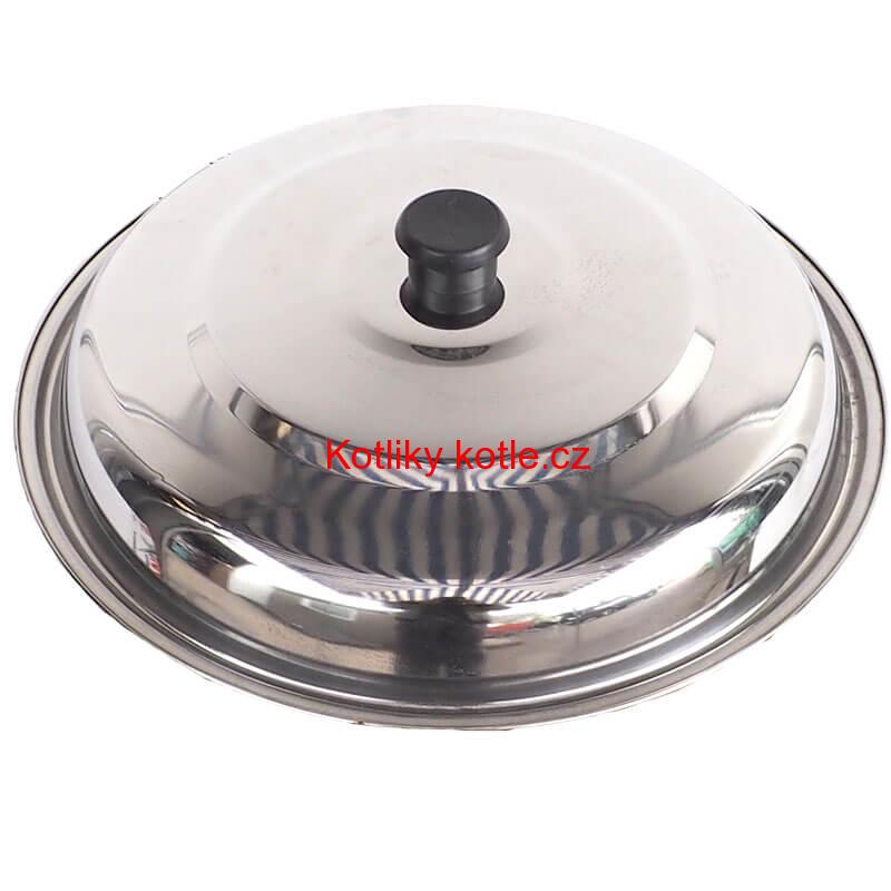 Nerezová poklice 35 cm