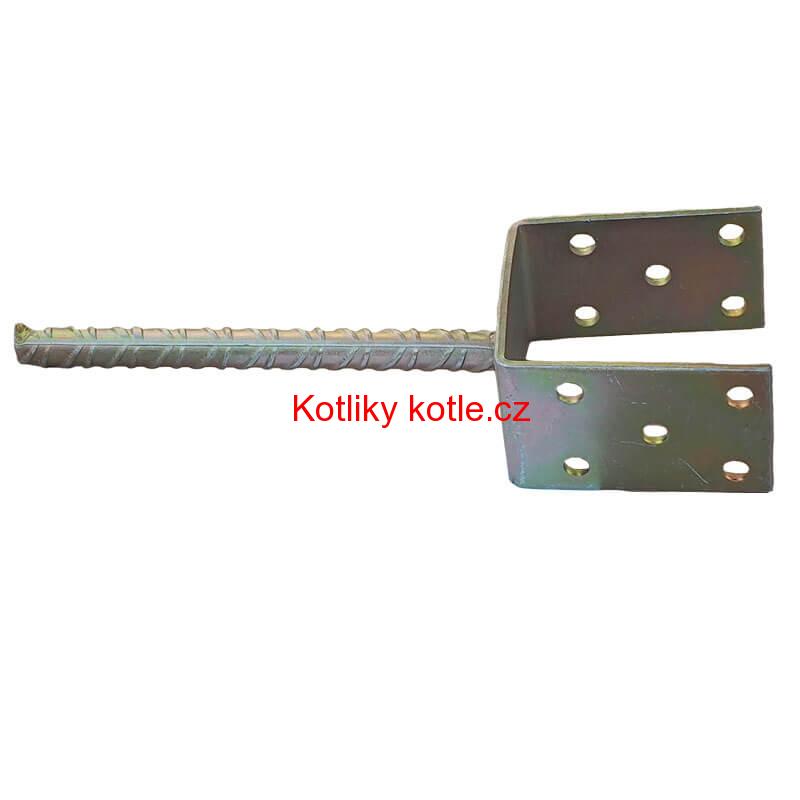 Patka zápustná, kotevní, pozinkovaná 8 cm