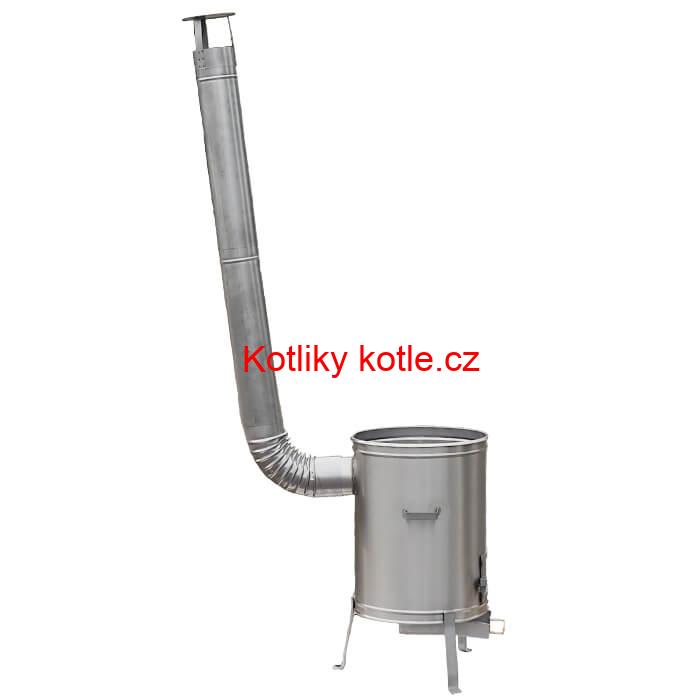 Nerezová kotlina 33 cm LUX