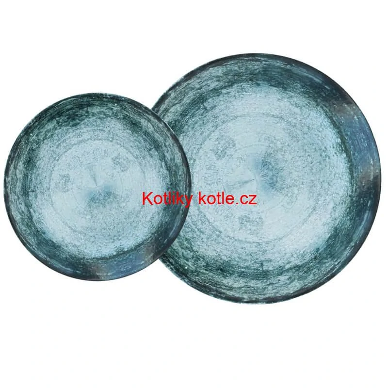 Souprava keramických talířů 18 ks BLUE