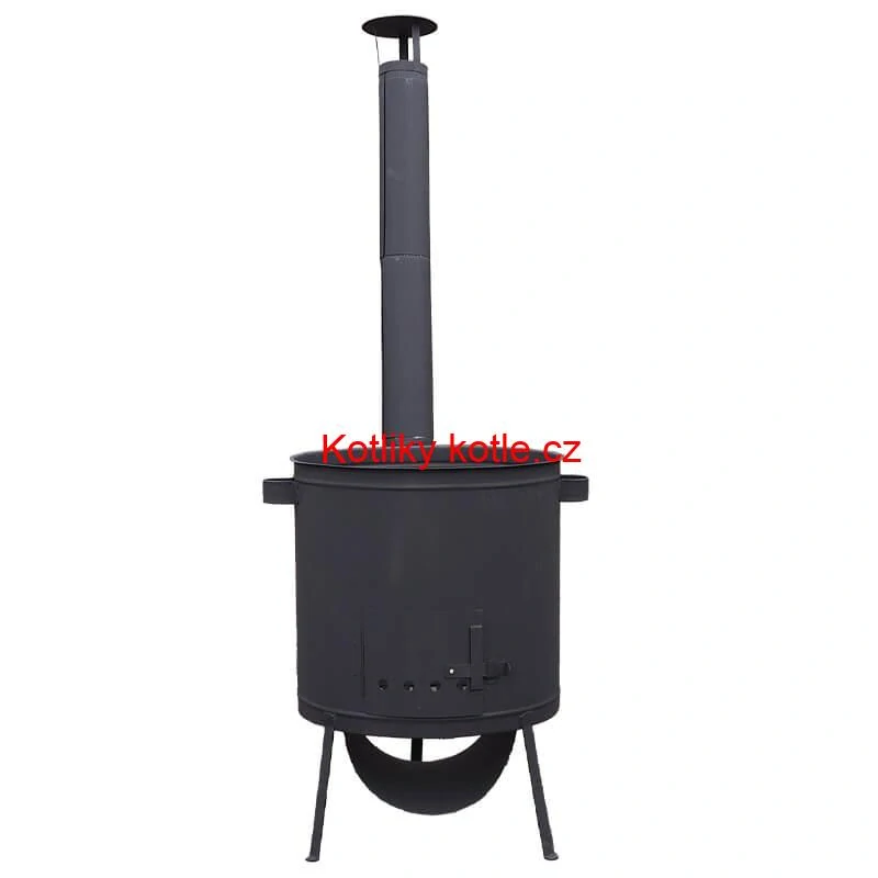 Kotlina 53 cm s žáruvzdornou barvou PLUS 600 4 MM
