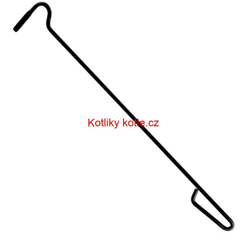 Pohrabáč - háček ocelový 58 cm
