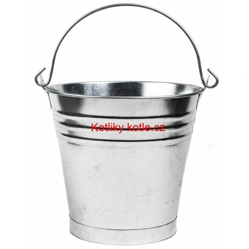 Pozinkované vědro 5 L