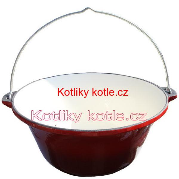 Litinový kotlík 10,8 L - smaltovaný povrch