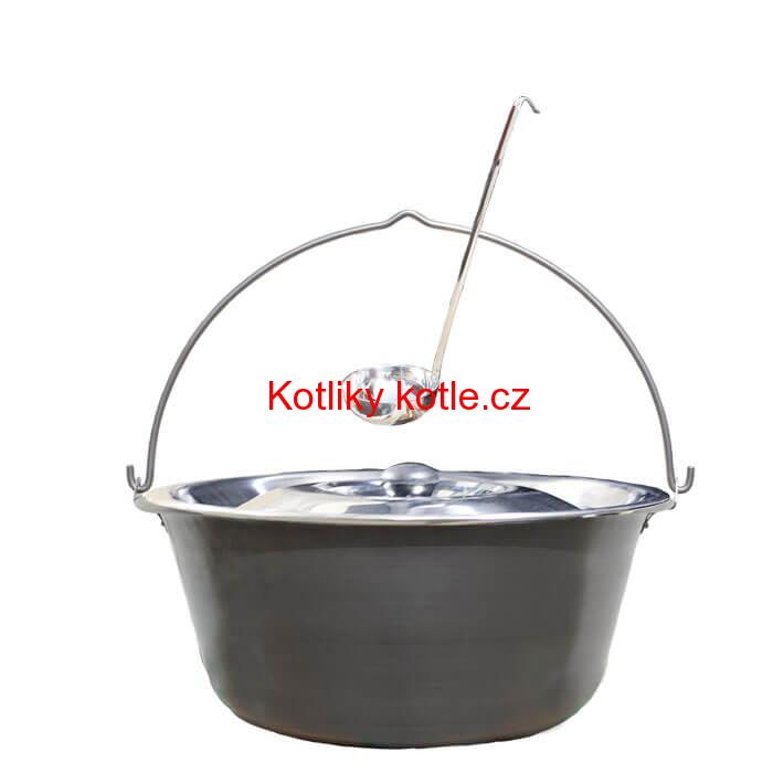 Nerezový kotlík 20 L (1,5 mm) + nerezová poklice