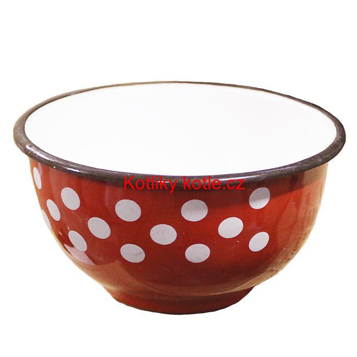 Smaltovaná miska 14 cm